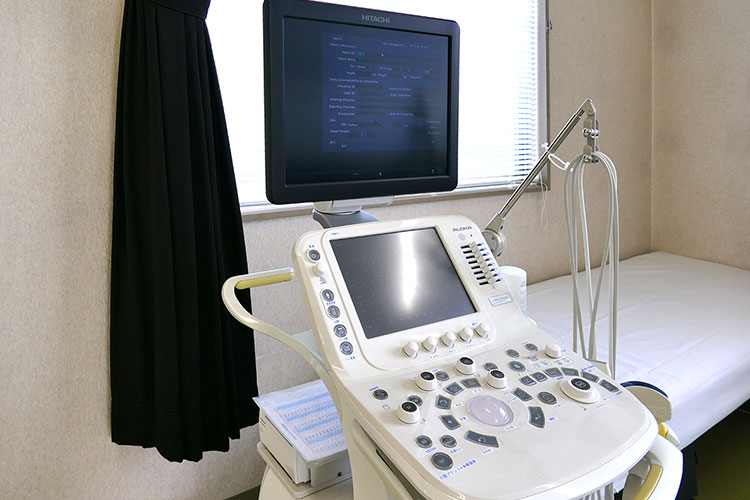 超音波診断装置（エコー）写真